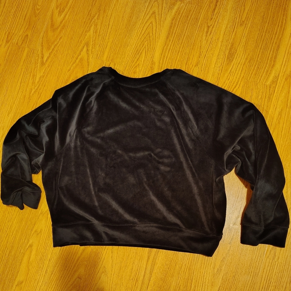 Victoria's Secret Velour Crewneck Sweater - Picture 3 of 3